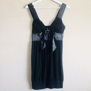 Speechless Y2K‎ 2000s Black Bow Top